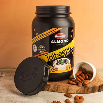 Almond Talbeena (with extra nuts)